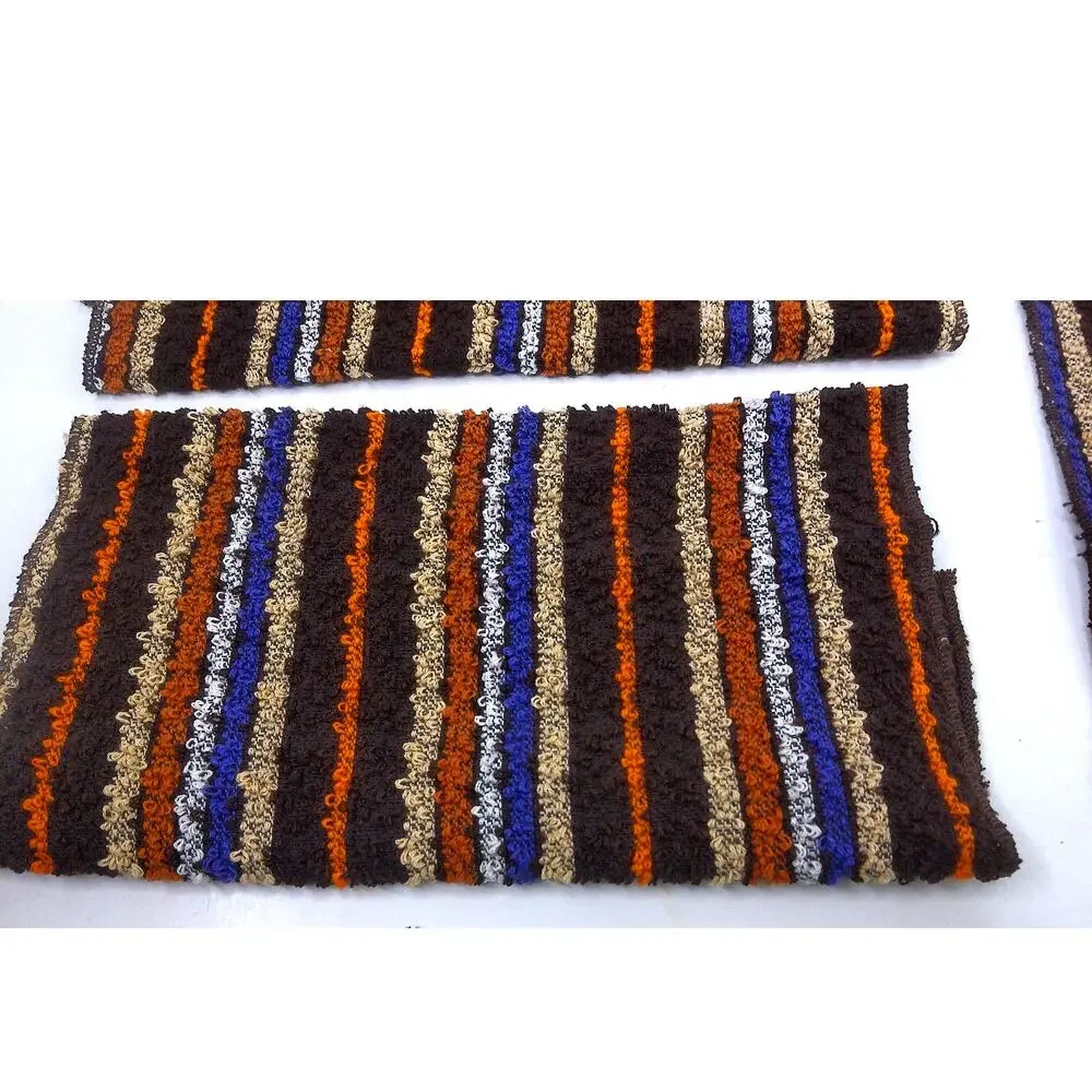 Vintage Striped Hand Towel Kitchen Set Of 4 New Deadstock